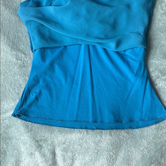 H&M Teal Blouse with Bow Accent - Picture 3 of 3